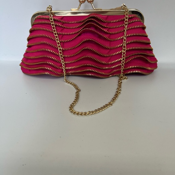 Susan Faris pink Clutch bag - Picture 2 of 6